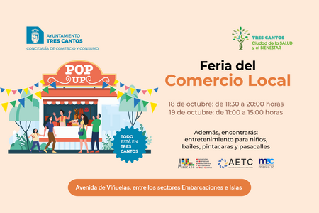Imagen Pop Up Feria Comercio Local