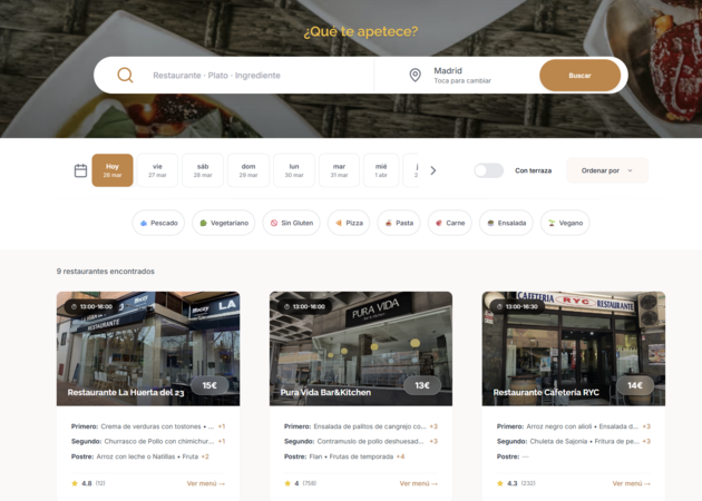 Galería de imágenes Que Comere 2